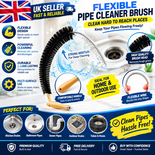 Radiator cleaning brush - cleaning, long