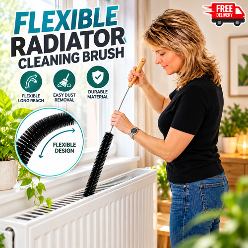Radiator cleaning brush long - radiator,