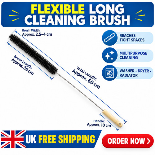 Radiator cleaning brush long - radiator,