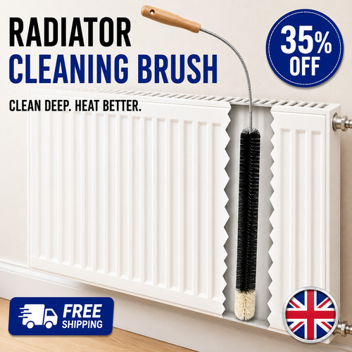 Radiator cleaning brush long - brush,